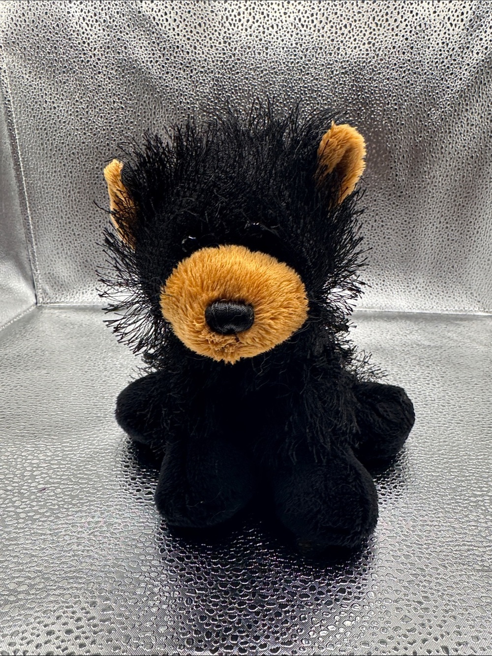 GANZ Webkinz Black Bear Stuffed Animal - Soft Home Accent